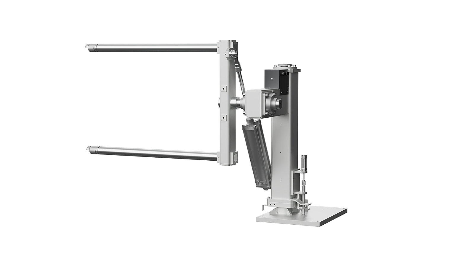 Pneumatic Horizontal Rotating Unloading Stand 